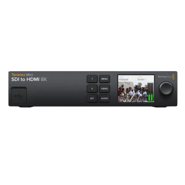  Mini SDI – DisplayPort 8K HDR